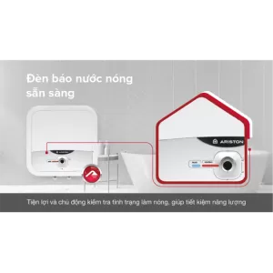 Máy nước nóng gián tiếp Ariston 15 lít 2500W AN2 15 RS 2.5 FE