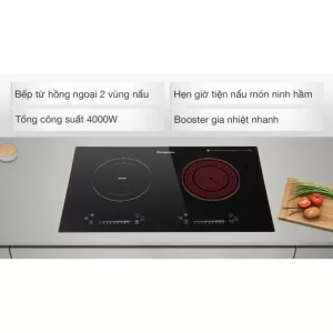 Bếp từ hồng ngoại lắp âm Kangaroo KG852i