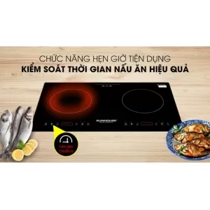 Bếp từ đôi Sunhouse SHB9101