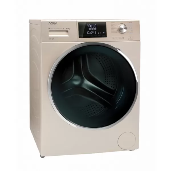 Máy giặt AQUA lồng ngang 8.5kg AQD-D850E.N