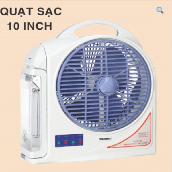 Quạt tích điện 2 bình Kentom KT9100