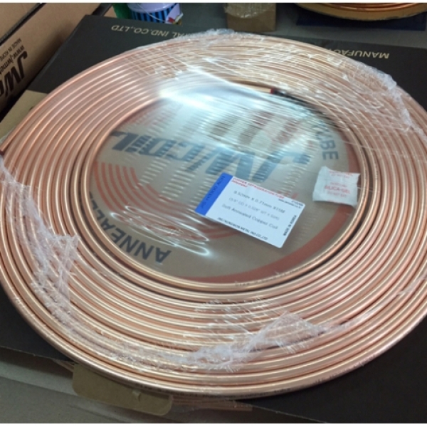 Ống đồng Thái Lan Hailiang - Phi 10 Dày 6 Zem(15m)