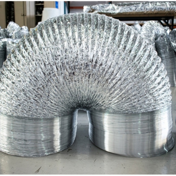 Ống gió mềm không bảo ôn D152 x 8m