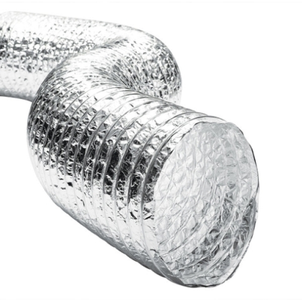 Ống gió mềm không bảo ôn D127 x 8m