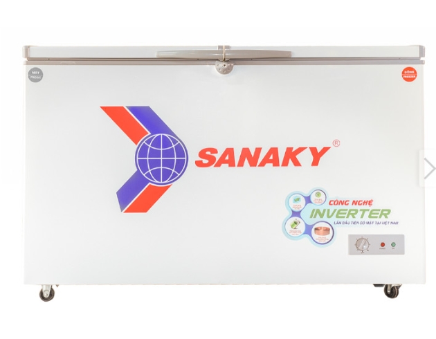 Tủ đông Sanaky VH-4099W3 1 Đông 1 Mát inverter