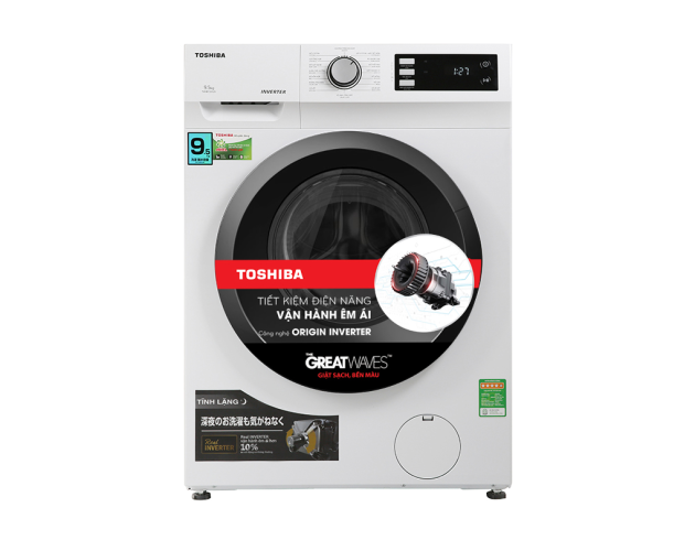 Máy giặt Toshiba Inverter 9.5 Kg TW-BK105S2V(WS) 