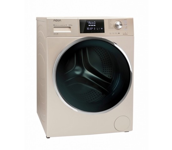 Máy giặt AQUA lồng ngang 8.5kg AQD-D850E.N