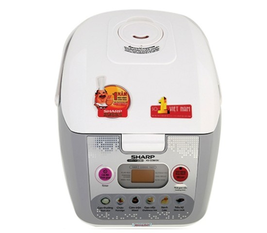 Nồi Cơm Điện Tử Sharp KS-COM10V - 1 Lít