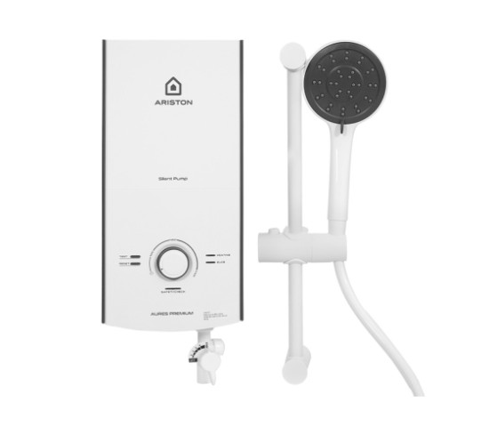 Máy nước nóng trực tiếp Ariston 4500W AURES PREMIUM 4.5P PEARL