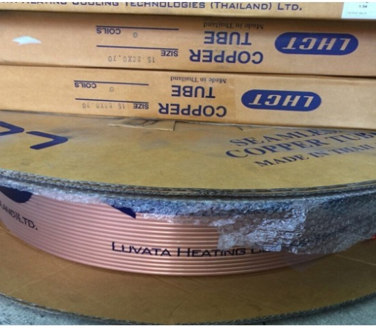 Ống đồng Thái Lan Hailiang - Phi 12 Dày 6 Zem(15m)