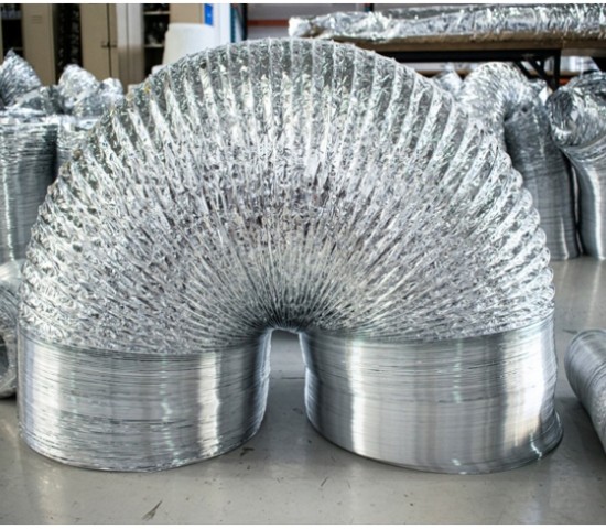 Ống gió mềm không bảo ôn D152 x 8m